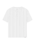 Reaven White Serafino Slim T Shirt (1)