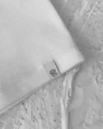 Reaven White Serafino Slim T Shirt (3)