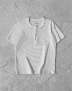 Reaven White Serafino Slim T Shirt (5)