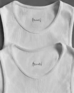 Reaven White Stamp Tank Two Pack (5)