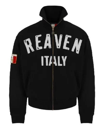 Reaven Azzurri Full Zip Black (1)