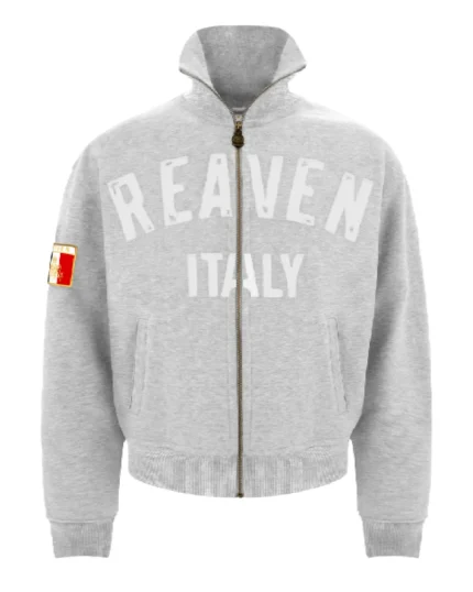 Reaven Azzurri Full Zip Heather Grey (1)