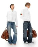 Reaven Azzurri Full Zip White (6)