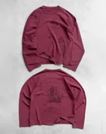 Reaven Saint George Longsleeve Burgundy (5)