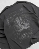 Reaven Saint George Longsleeve Washed Black (3)