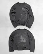 Reaven Saint George Longsleeve Washed Black (4)