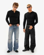 Reaven Serafino Slim Longsleeve Black (6)