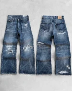 Reaven Bootcut Denim Jeans Shinkai (4)