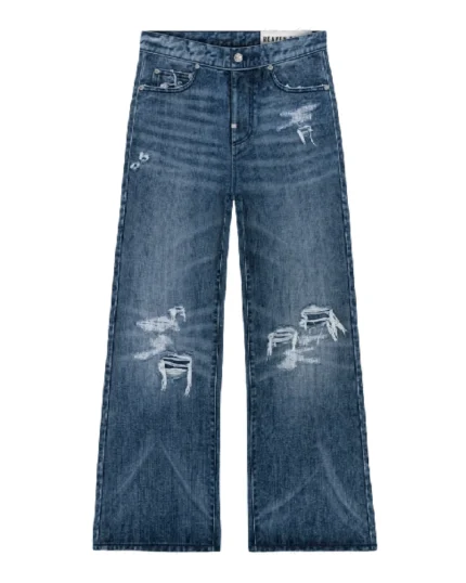 Reaven Bootcut Denim Jeans Shinkai (8)