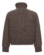 Reaven Funnel Neck Knit Mocha (8)