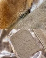 Reaven Shearling Jacket Earth Sand (3)