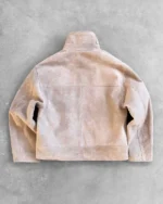 Reaven Shearling Jacket Earth Sand (4)