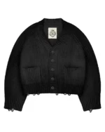 Reaven Sunfaded Cardigan Black (1)