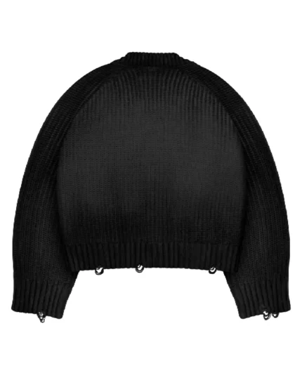 Reaven Sunfaded Cardigan Black (8)