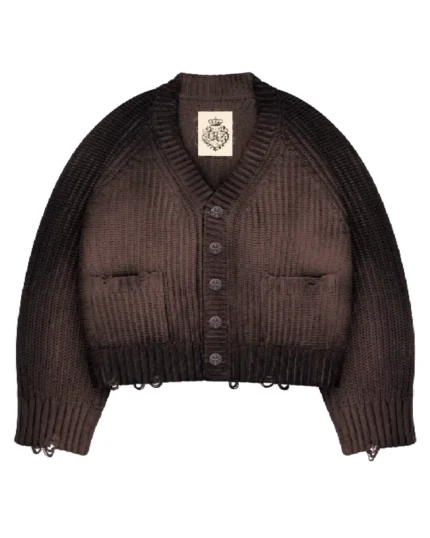 Reaven Sunfaded Cardigan Brown (1)