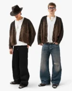 Reaven Sunfaded Cardigan Brown (7)