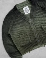 Reaven Sunfaded Cardigan Green (5)