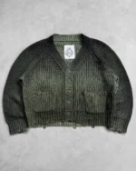 Reaven Sunfaded Cardigan Green (6)