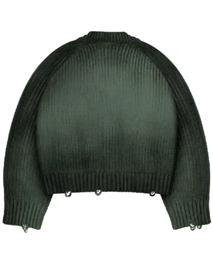 Reaven Sunfaded Cardigan Green (8)