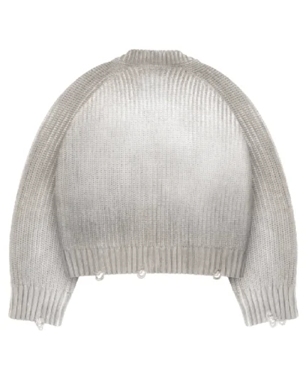 Reaven Sunfaded Cardigan Grey (8)