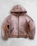 Reaven Thermal Zip Hoodie Cappuccino (5)