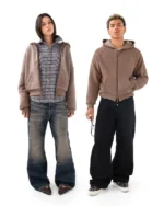 Reaven Thermal Zip Hoodie Cappuccino (6)
