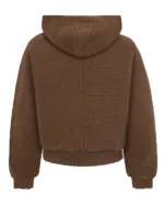 Reaven Thermal Zip Hoodie Cappuccino (7)