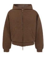 Reaven Thermal Zip Hoodie Cappuccino (8)