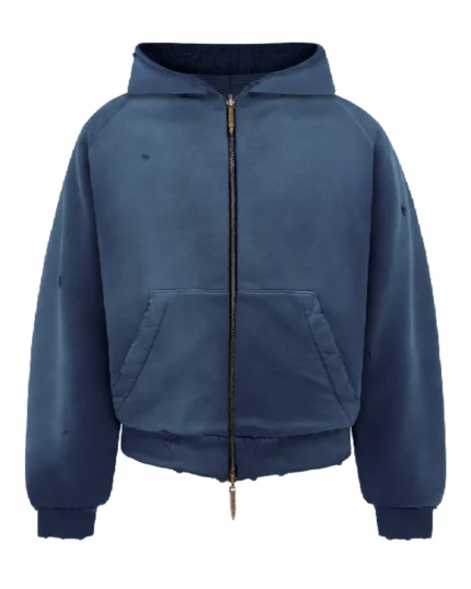Reaven Thermal Zip Hoodie Deep Navy (1)