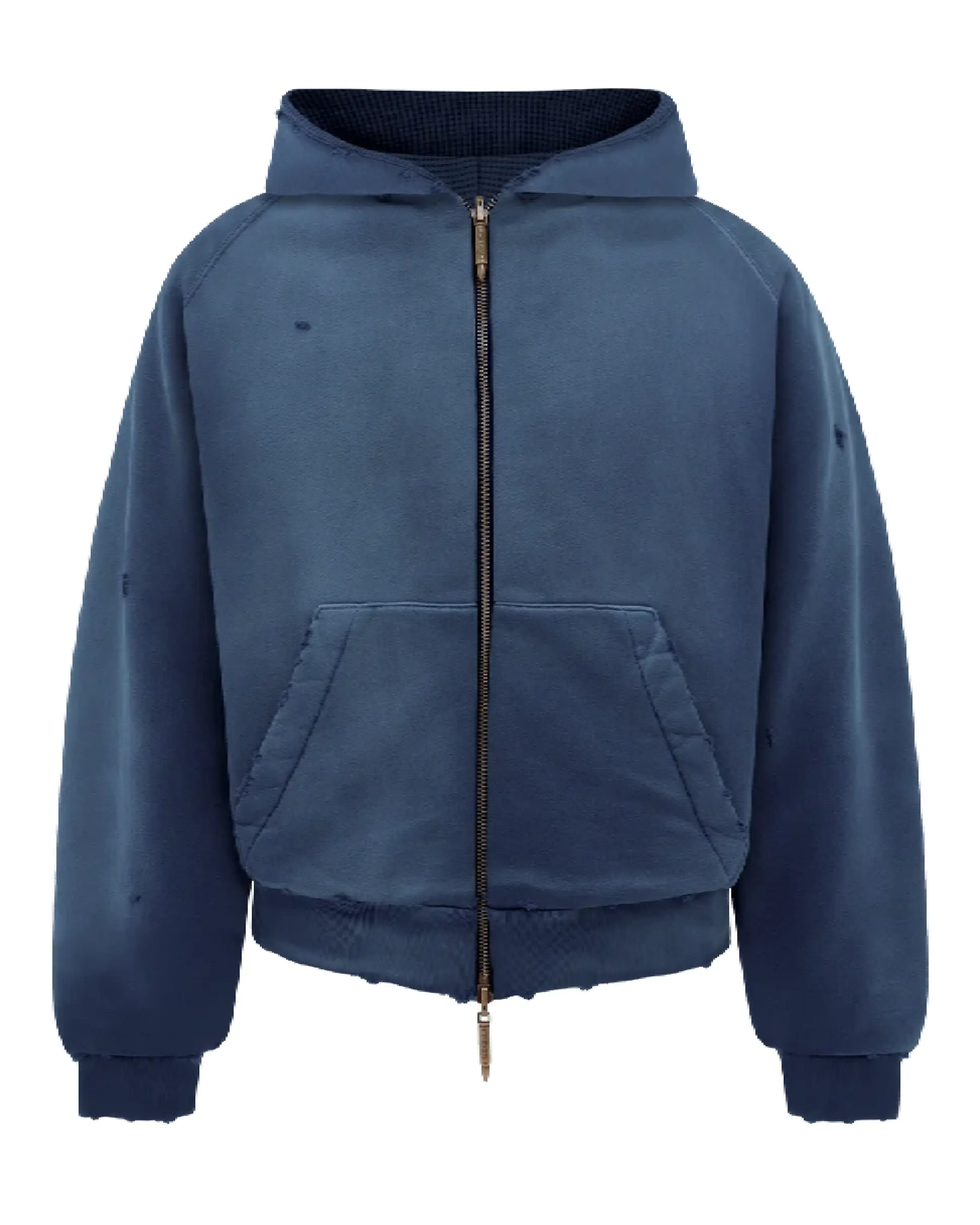 Reaven Thermal Zip Hoodie Deep Navy (1) Reaven Thermal Zip Hoodie Deep Navy (1)