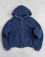 Reaven Thermal Zip Hoodie Deep Navy (4)