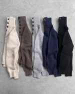 reaven funnel neck knit beige (1)