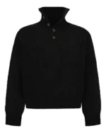 reaven funnel neck knit black (1)