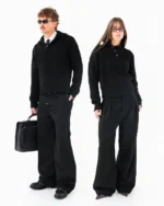 reaven funnel neck knit black (7)