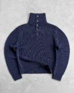 reaven funnel neck knit navy (4)