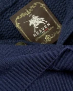 reaven funnel neck knit navy (5)