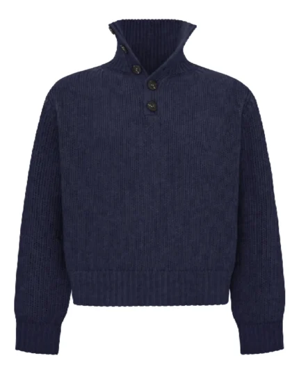 reaven funnel neck knit navy (9)