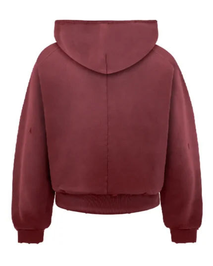 reaven thermal zip hoodie burgundy (11)